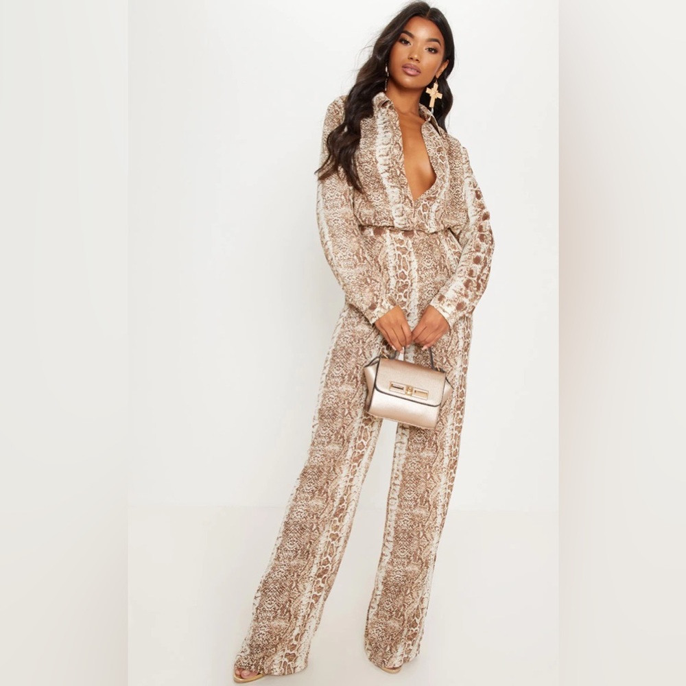 Pretty little thing tiger print set